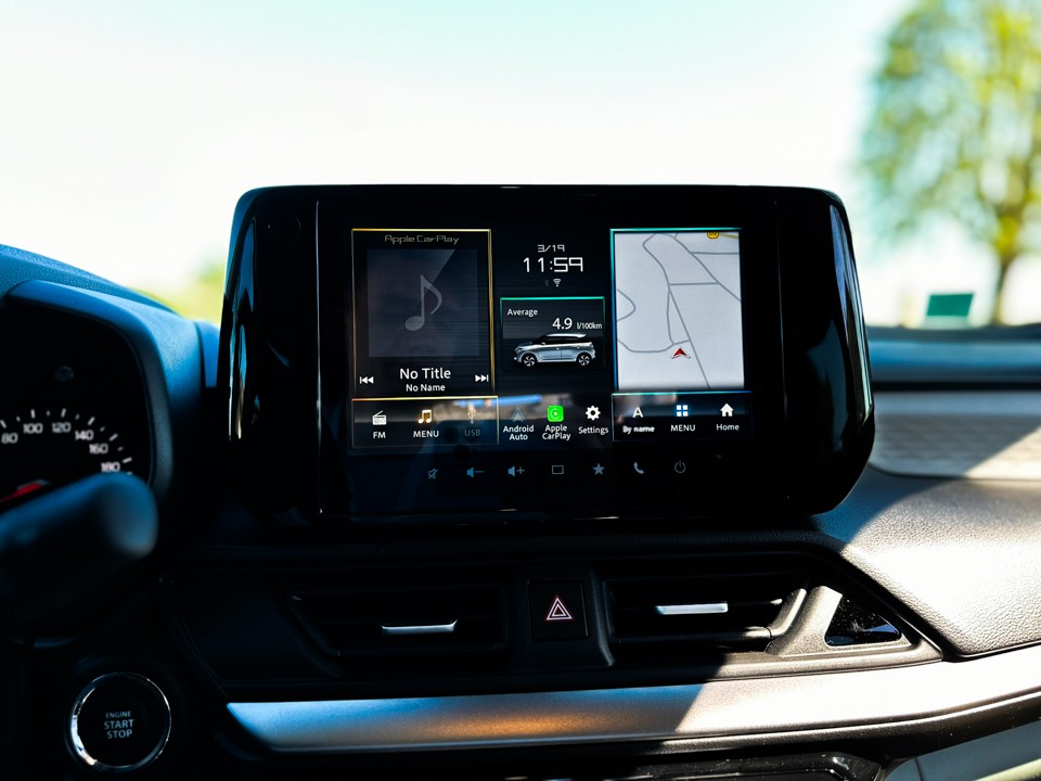 Suzuki Swift Innenraum mit Vordersitzen